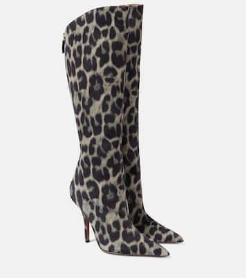Botas altas Jessica 105 de pelo de becerro | Paris Texas