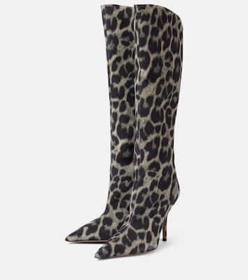 Botas altas Jessica 105 de pelo de becerro | Paris Texas