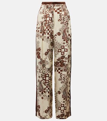 Weite High-Rise-Hose | Alémais