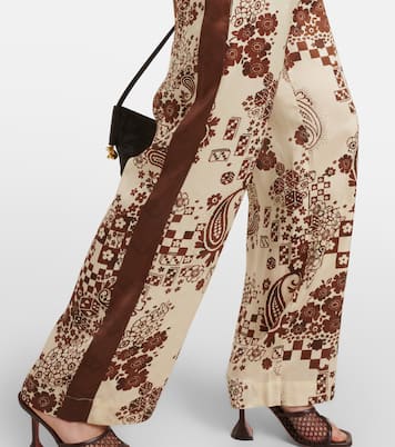 Weite High-Rise-Hose | Alémais
