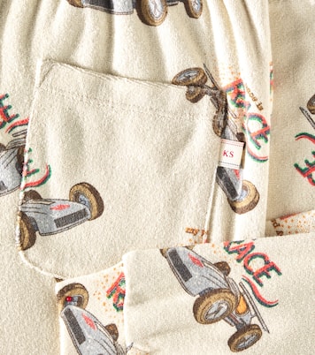 Itty printed cotton-blend fleece sweatpants | Konges Sløjd