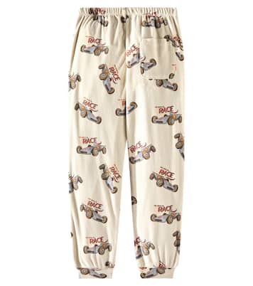 Itty printed cotton-blend fleece sweatpants | Konges Sløjd