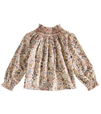 Top Petale in cotone con stampa | Bonpoint