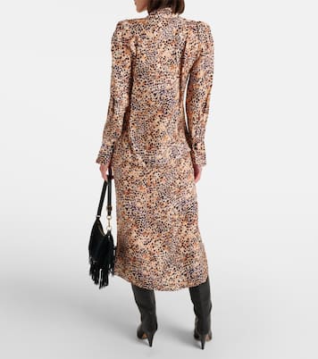 Blouse Lamia à motif léopard | Isabel Marant