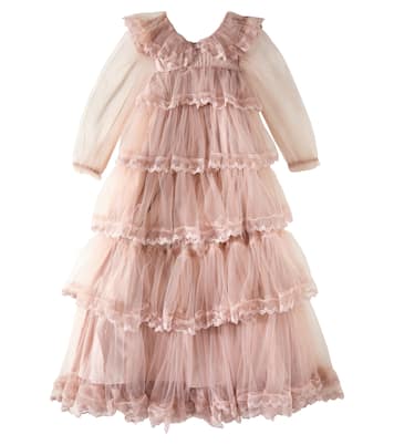 Abito in tulle con balze | Petite Amalie  