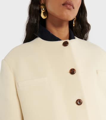 Gliss wool and cashmere-blend jacket | Blazé Milano