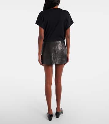 Minigonna Jett in pelle | Khaite