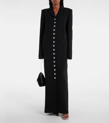Manteau Saphra en laine mélangée | Khaite
