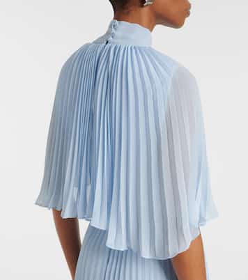 Abito midi in chiffon  | Self-Portrait
