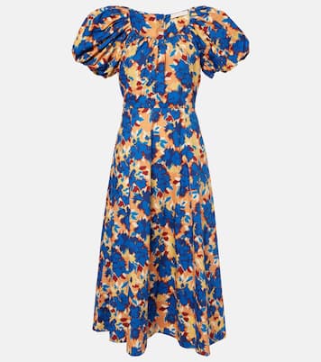 Abito midi Imara in popeline di cotone | Ulla Johnson