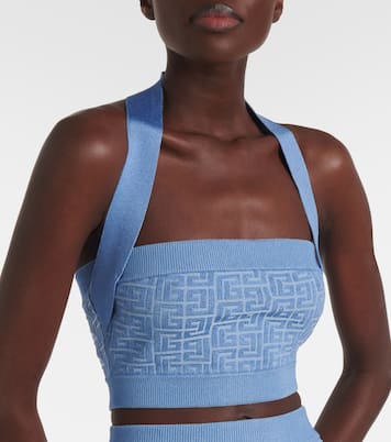 Top raccourci Monogram | Balmain
