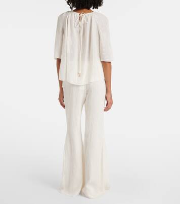 Blusa Nula in seta | Gabriela Hearst