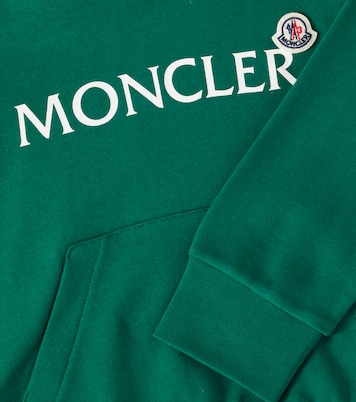 Felpa in pile di cotone con cappuccio | Moncler Enfant