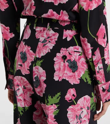 Pantalon ample Poppy à fleurs | Stella McCartney
