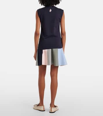 Top in jersey di cotone con stampa | JW Anderson