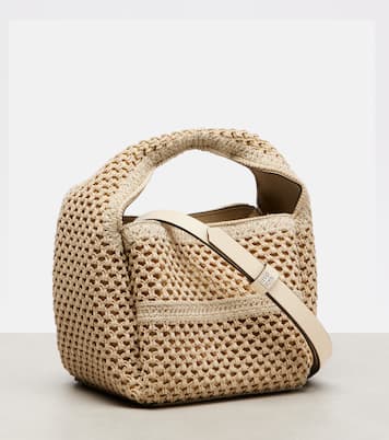 Bolso Bucket Petite de croché | Toteme