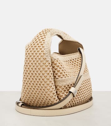 Bolso Bucket Petite de croché | Toteme