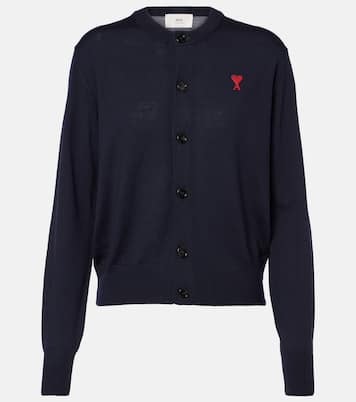 Ami De Cœur wool cardigan | Ami Paris