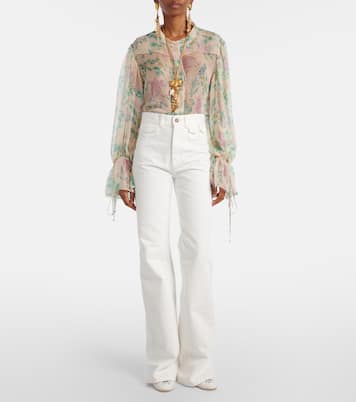 High-rise flared jeans | Chloé