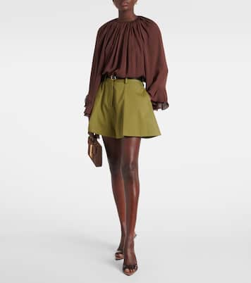 Bluse aus Seiden-Georgette | Johanna Ortiz