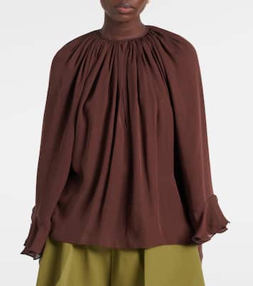 Bluse aus Seiden-Georgette | Johanna Ortiz