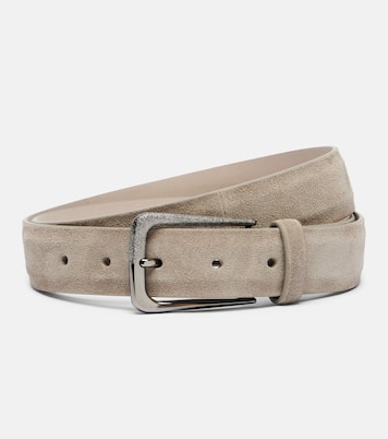 Suede belt | Brunello Cucinelli