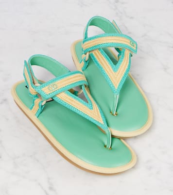 Sandali Lake Powell in crochet | Valentino Garavani
