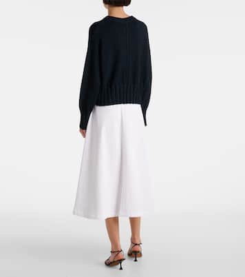 Liam cotton and silk-blend cardigan | Altuzarra