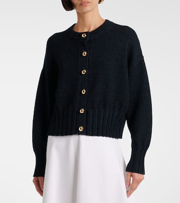 Liam cotton and silk-blend cardigan | Altuzarra