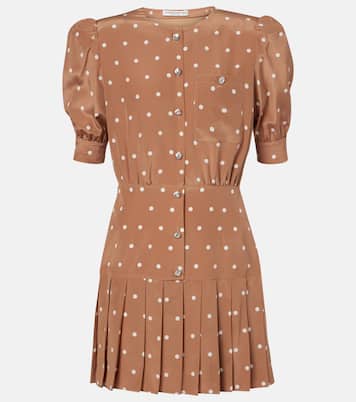 Robe en soie à pois | Alessandra Rich
