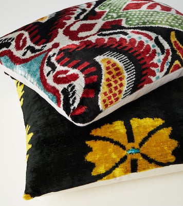 Coussin en soie et coton | Les-Ottomans