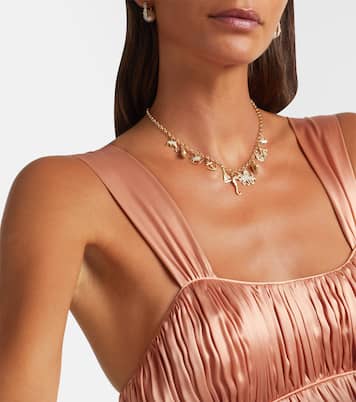 Collier en or 14 ct et diamants | Sydney Evan