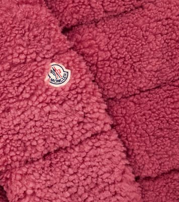 Daunenjacke Adalberta aus Teddyfleece | Moncler Enfant