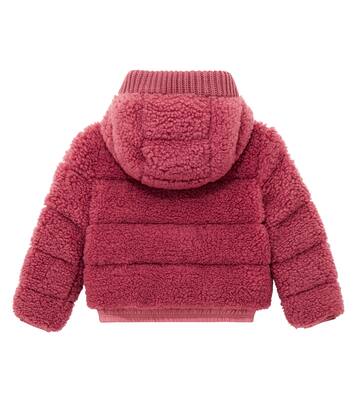 Daunenjacke Adalberta aus Teddyfleece | Moncler Enfant