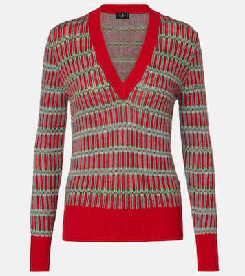 Jacquard wool-blend sweater | Etro