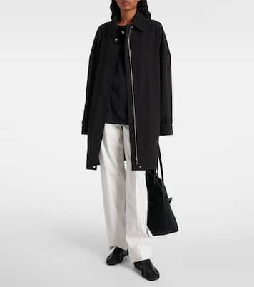 Oversized cotton coat | Toteme
