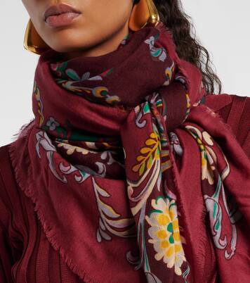 Sciarpa in cashmere con stampa | Etro