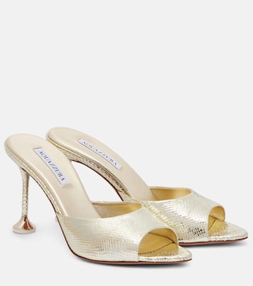 Mules Bisous 85 in pelle | Aquazzura