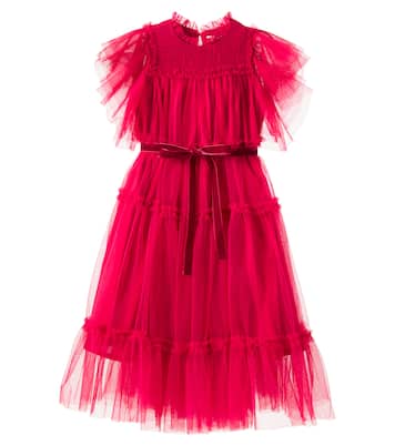 Carolina ruffled tulle dress | C'era Una Volta