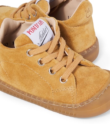 Baby suede booties | Pom d'Api