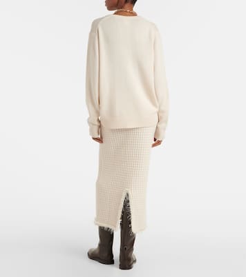 Wool and cashmere sweater | Jardin des Orangers