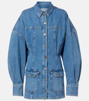 Vestido corto de denim | The Attico