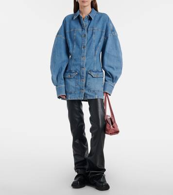 Vestido corto de denim | The Attico