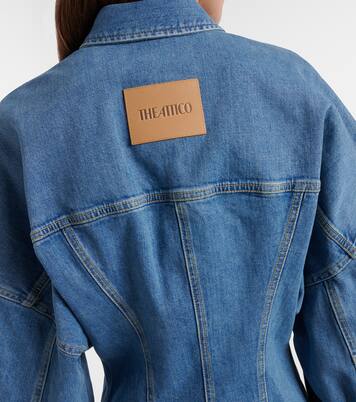 Vestido corto de denim | The Attico