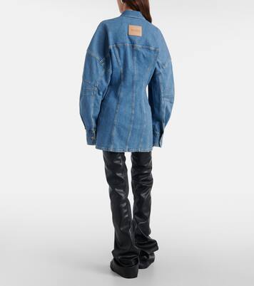 Vestido corto de denim | The Attico