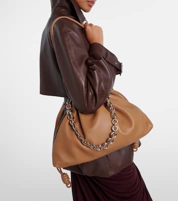 Flamenco Large leather shoulder bag | Loewe