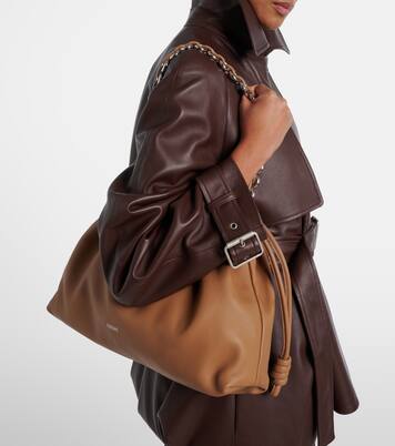 Flamenco Large leather shoulder bag | Loewe