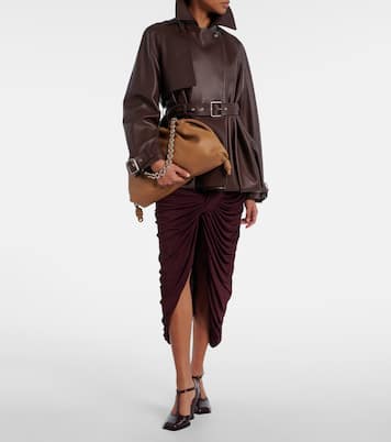 Flamenco Large leather shoulder bag | Loewe