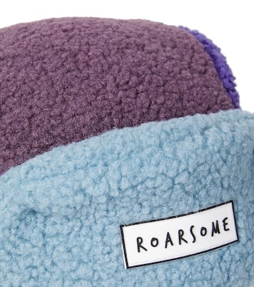 Trapper colorblocked fleece hat | Roarsome