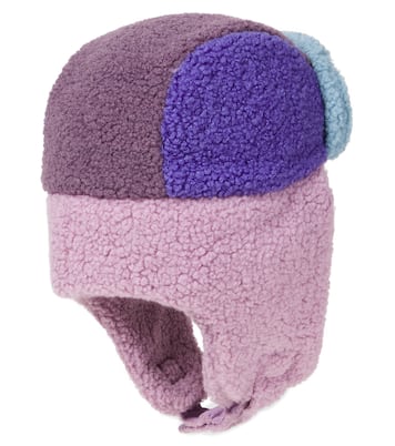 Trapper colorblocked fleece hat | Roarsome